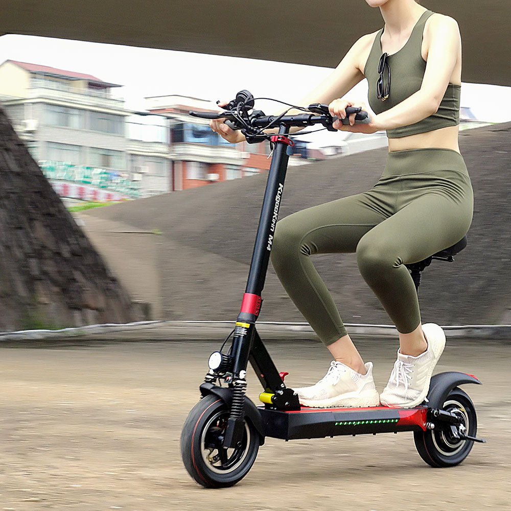 KuKirin M4 pro 70km Super long range off-road electric scooter | 500W, 48V, 18Ah battery, IPX4 waterproof, can be shipped to UK or EU Country