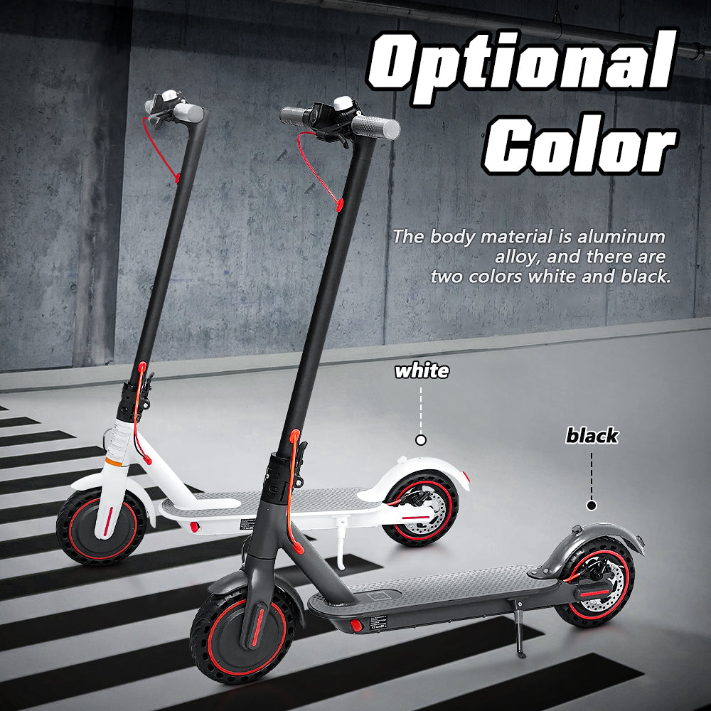 AOVO®m365 elite 35km max mileage, 350W, 36V/10.4Ah, 30km/h max speed, ultra-light folding scooter, newest arrival, ships from Germany warehouse