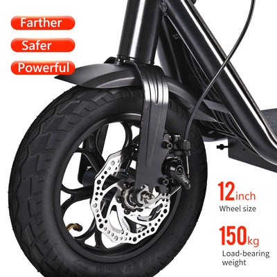 Bogist M5 Pro Electric Scooter 500W Motor, Pnoumatic Tires, 150 Kg Maximum Landing, Puncture-resistant tires