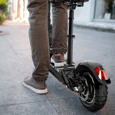 Bogist C1 Pro electric scooter with seat 40km, 13Ah battery, Innovative one-step folding style | Special offer